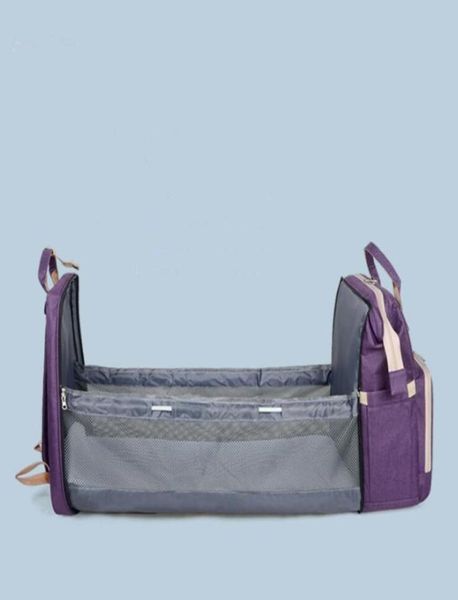 Джабетки для детских мешков с кроватью мумия мешок с водонепроницаемым нейлоновым беременным пехотинистым рюкзаком для детского ухода за больной для ребенка. 6218324