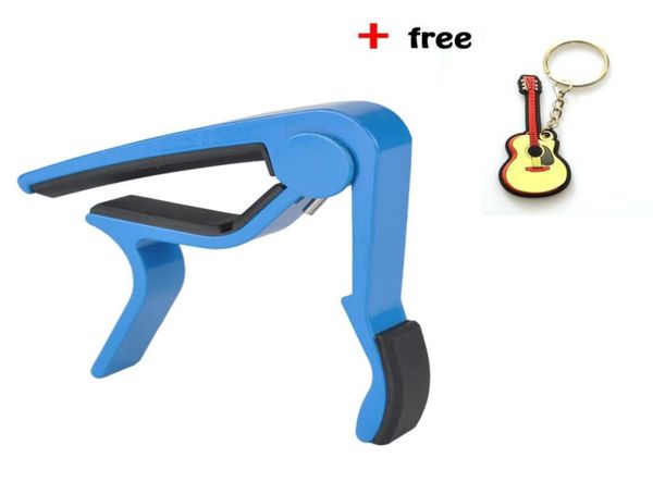 Guitar Capo Quick Change Acustic Gitarre Accessoires Trigger Capo Key Clamp Aluminium2837339