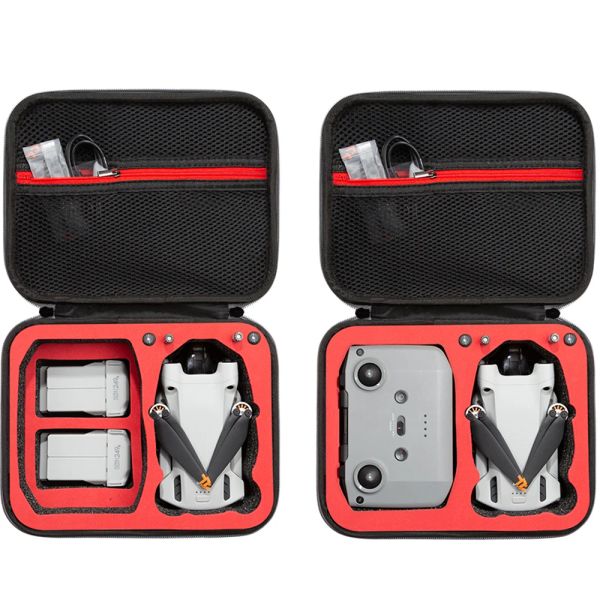 Adaptadores Bolsa de armazenamento para DJI Mini 3 Pro Drone Body RCN1 Bolsa de controle remoto Bolsa portátil à prova de poeira para mini 3 acessórios profissionais