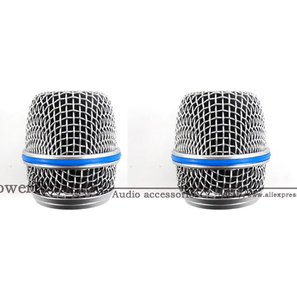 Аксессуары 2x металлическая сетчатая решетка подходит для Shure Beta 57, Beta 57a Microphone