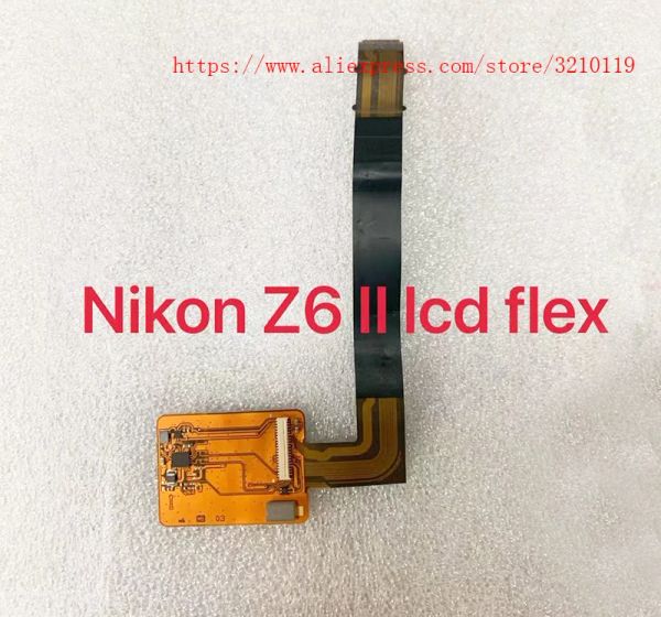 Teile Neues LCD -Scharnier flexibler FPC Drehen Wellenflex -Kabel -Ersatz für Nikon Z6II Z7II Z6 II Z7 II Z62 Z72 Digitalkamera Teil