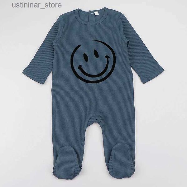 Rompers macacão bebê roupas roupas de mangas compridas pijamas de pajama de bebê molhando sorriso menino garotas de roupas de roupa de fogo outono de inverno