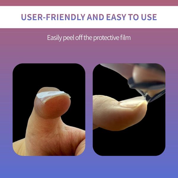 Sisful 10 lençóis Fita de Jelly Glue Atualizada: Prova à prova d'água, palito instantâneo, duradouro, adequado para as unhas