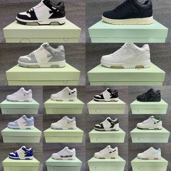 Fora do escritório tênis tênis Sapatos de designer luxo para homens andando homens correndo branco preto azul vintage vintage tênis esportivos casuais tênis de melhor qualidade