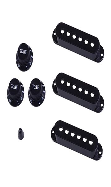 1 Set Single Coil Pickup Covers Lautstärketon Crontrol Knobs Switch Tipp für E -Gitarren -Ersatzteile8720993