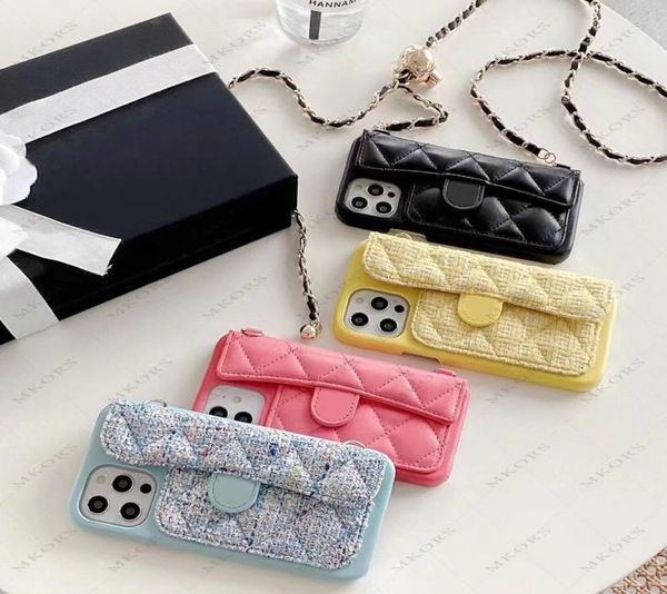 Case telefoniche di lettere metalliche alla moda per iPhone 12 Mini 12Pro 11 Pro X XS Max XR 8 7 Plus 8Plus 7Plus Leather Card Shot Holder Case 7704561