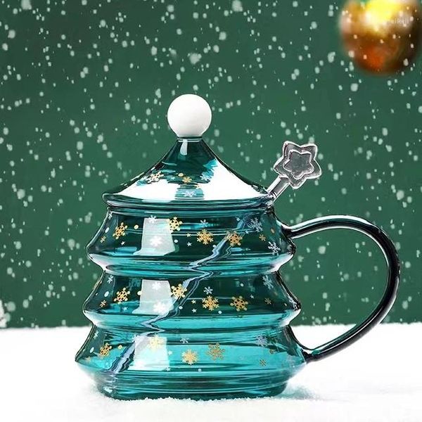 Canecas 2024 Romântico Treça de Natal Romântico Coffee de Coffee