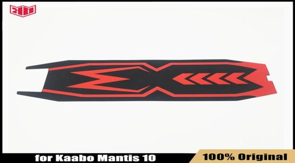 Оригинальный электрический скутер Силиконовый красный коврик для Kaabo Mantis 10 Kickscooter Black Foot Pad Accessories1477710