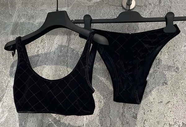 Женские купальники 2024 Весна Лето 24SS прибытие купальственное костюм бикини бренд сексуальная пляжная одежда для женщин