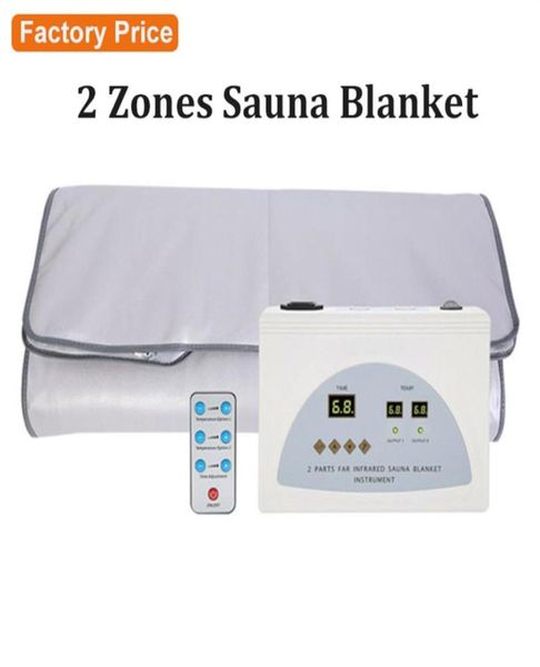 Copertina di sauna dimagrante per uso personale e personale interno a 2 zone portatili a 2 zone Riscaldata Cody Shaper Warm Wrave Sweat Suet Aiuta a RelA9861271