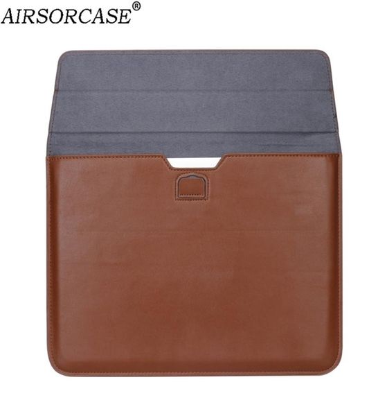 PU Custodia per laptop per laptop per laptop in pelle per macBook New Air Pro Retina 11 12 13 15 133 154 pollici Bag3757667