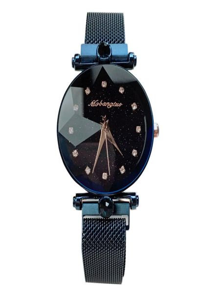 Eleganti orologi da donna per Lady Arrivals Big S designer Casual Magnet Starry Sky Owatch Women and Girls Fashion Watch Sim8215799