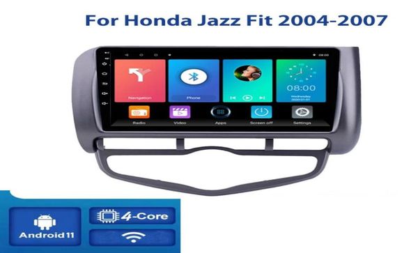 Android 10 Multimedia Video Stereo Car DVD Player Navigation GPS Radio für Honda Jazz 200420071617302