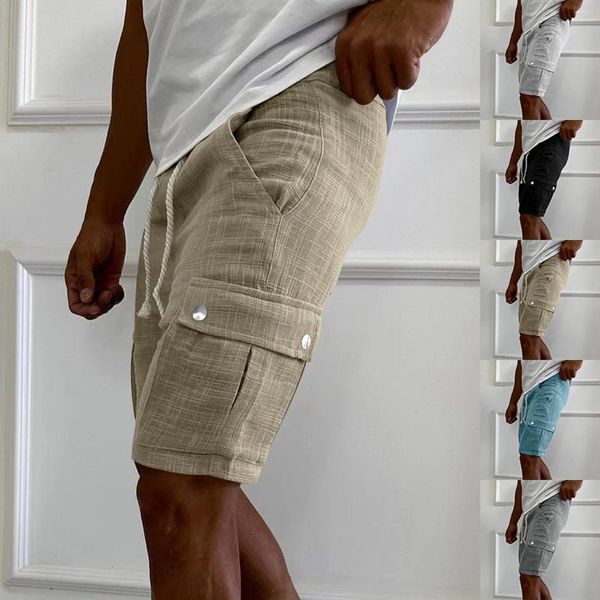 Мужские шорты спортивны карманная рабочая одея