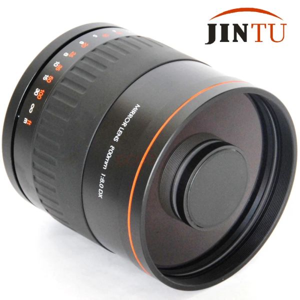 Zubehör Jintu 900mm Professional Mirror Tele Handbuch Schwerpunkt Fokusobjektiv + T2 Mount -Adapter -Ring für Canon EOS EF EFS Full -Frame -Kamera