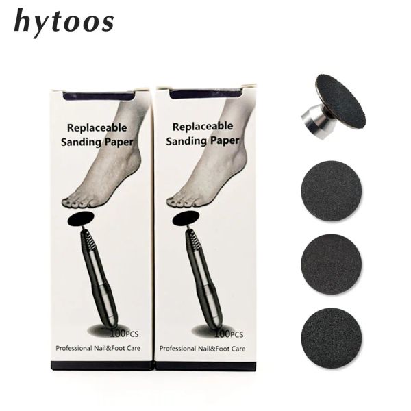Abiti Hytoos da 25 mm Sanding Paper Disco sostituibile Sostituibile Pedicure Accessori per trapano elettrico per perforazione elettrica Accessori per chiazze in metallo Calluso