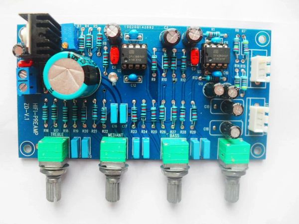 Amplificatore DC 12V35V OPA2604 OPAMP Stereo Preamplificatore Preamplificatore Volume Controllo Scheda di controllo per amplificatore Altoparlante