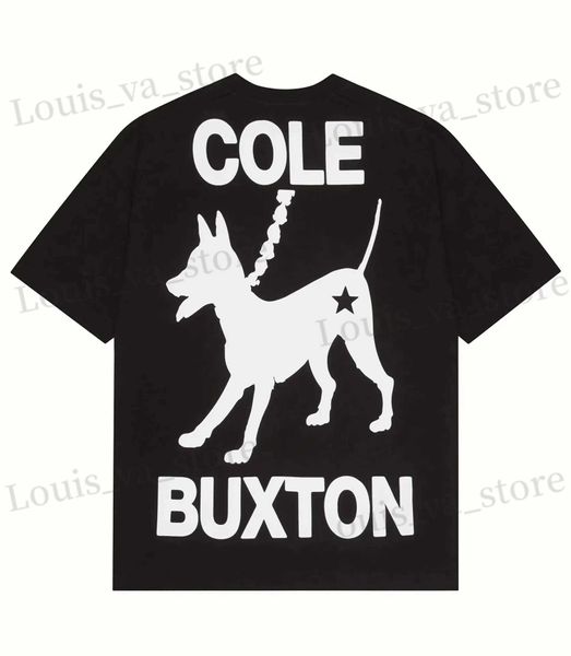 Camisetas masculinas Novo Rottweiler Men Cole Buxton T camisetas camisetas Hip Hop Skateboard strt camisetas camisetas top Kenye Us Size #762 T240408