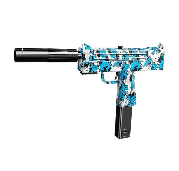 Pistola con vetrina gel a pistola elettrica con 2500 proiettili acquatici perle occhiali per bambini pistola ad acqua morbida pistola a proiettile elettrico tiro 2960514