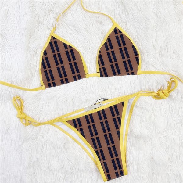 Sexy Womens Designers Bikini set di costumi da bagno a forma di cinghia chiare le donne da bagno abiti da bagno per la spiaggia lady da bagno bibulni