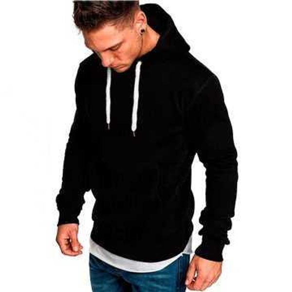 Algodão lã de algodão Plain Men Hoodies Paquistão tornou o melhor produto respirável seu próprio pulôver de design