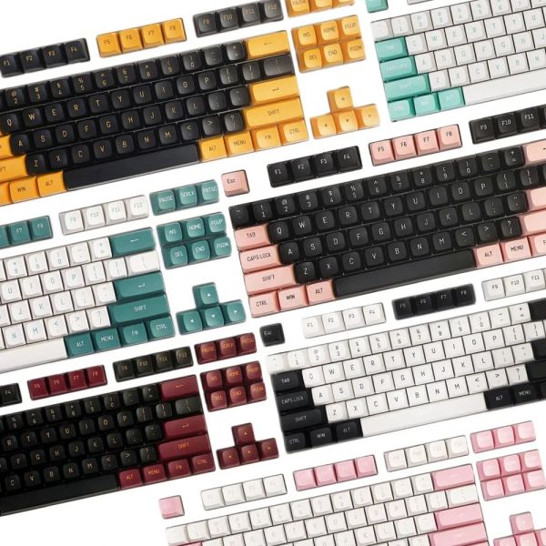 Zubehörschlüsselkaps PBT 149 Tasten DouBeshot für CSA -Profil benutzerdefinierte Tastaturkaps kompatibel mit Tastaturkapazitäten für mechanische Gamer -Gamer -Kappe