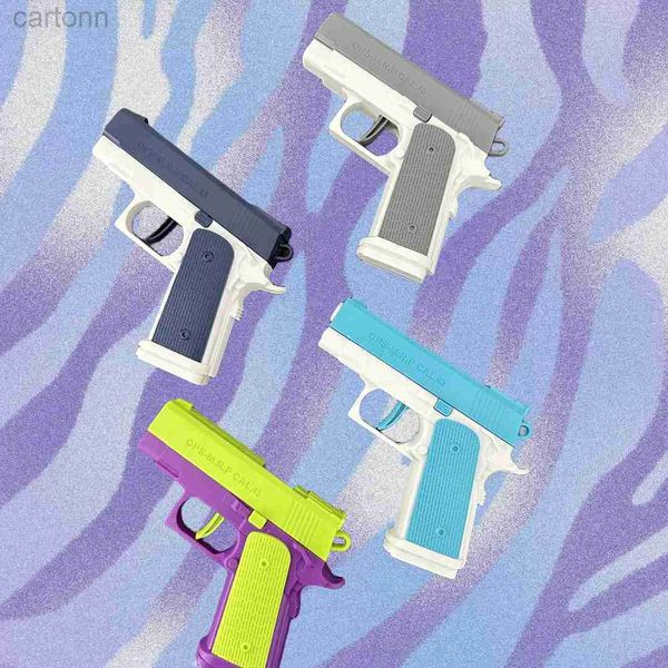 Waffenspielzeughandbuch M1911 Wasserpistole für Jungen Mädchen Erwachsene Sommer Beach Toys Pistol Outdoor Games 240408