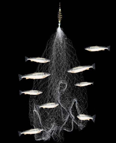 2020 Новая рыболовная сеть дизайна медная пружинная шока