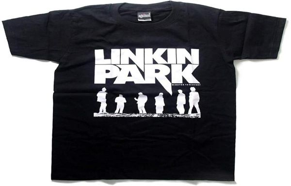 MEN039S Sıradan Tshirts Yüksek kaliteli 100 pamuklu tişört üstleri AC DC Linkin Park Tshirt Killua Zoldyck Anime Tee9825885