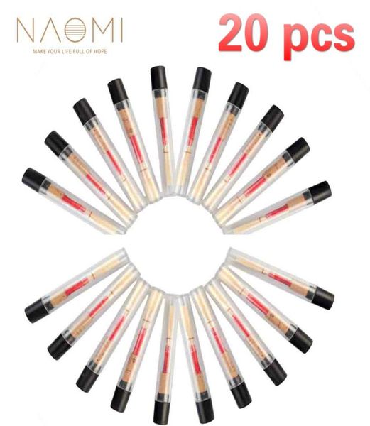 Naomi 20pcs oboe palhetas de alto grade de rolhas de cortiça palhetas médias para o vento de madeira macia peças de instrumentos de acessórios