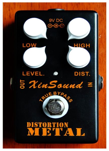 Pedale dell'effetto di chitarra di distorsione metal heavy di Xinsound0128424852