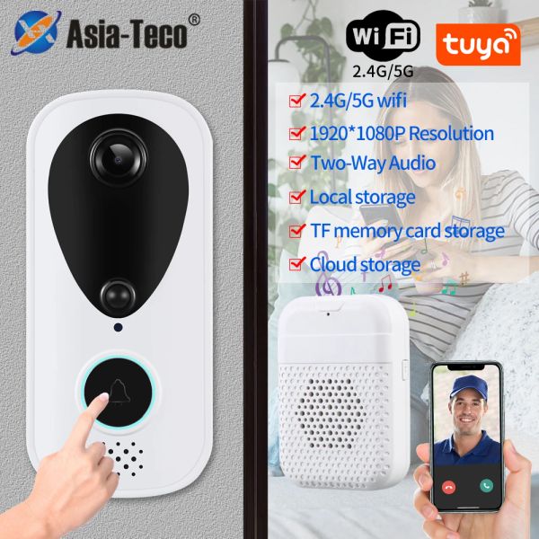 Intercom 5G 2.4G Tuya Home Security IP Doorkling