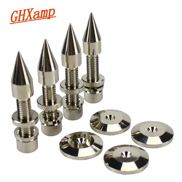 Аксессуары ghxamp 4 наборы M8*60 -миллиметровый динамик Spikes Stand Pad Pul Pure Mpepper Audio Naints Gnips