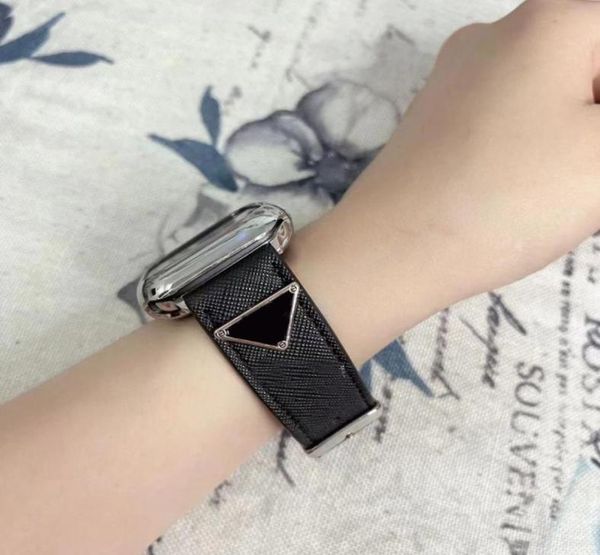Guarda bande di cinturini con cinturino da polso da polso per orologi P Designer Designer Banda di orologi Stripes braccialetti in pelle 45 mm 42mm 41mm 40mm 44mm 33350327