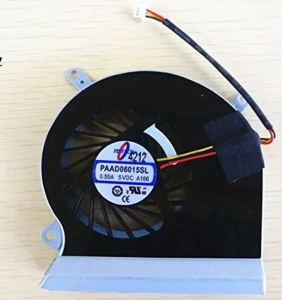 Cartões novos ventiladores de resfriamento da CPU para laptop para MSI GE60 16GA 16GC Série PAAD06015SL A166 N284 RECOLER FAN