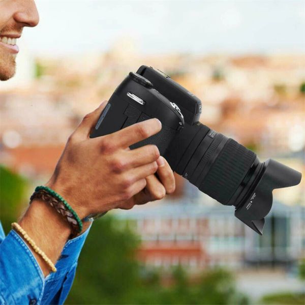 Фильтры 24x оптический Zoom Professional DSLR Фотокамера для фотографии широкоугольная телеобъектная линза Рекордера вязаная автофокусировка.