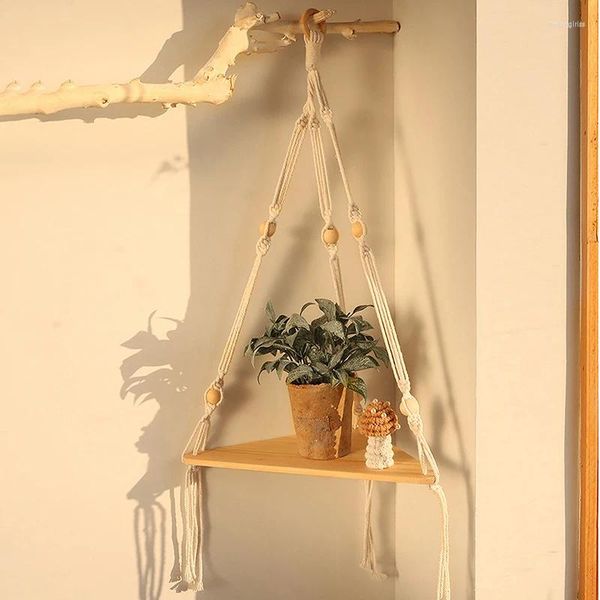 Piastre decorative che vivono in legno succulente cornice per arredamento per decorazioni sospeso per la casa boho camera da letto a parete galleggiante