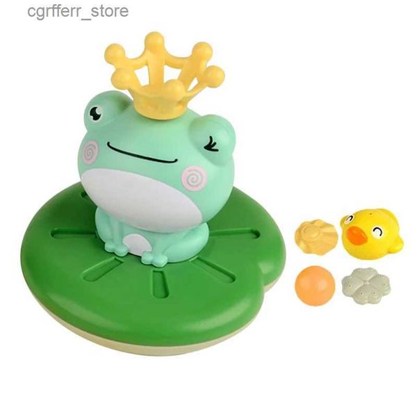 Baby Bad Spielzeug Baby Bad Spielzeug Frosch Bad Spielzeug Badewanne Spielzeug Frosch Badewanne Duschspiele Spielzeug Spaß Pool Spielzeug Bestes Geschenk für Baby Kinder-Drop Schiff L48