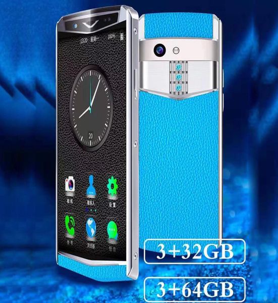 Magic Mini Real Leath Case da 35 pollici per cellulare Android Mobile Phones con 4 GB64 GB ROM Bluetooth Earphone Bluetooth Typec 13MP CAM8966335