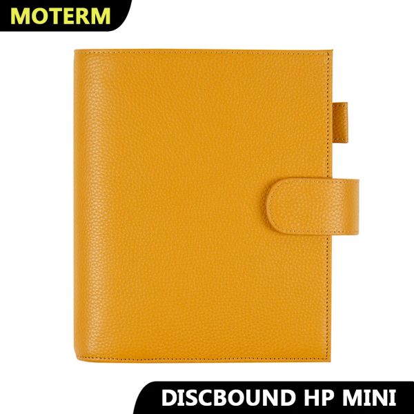 Reiniger MOTERM MOTOM CDBOUND -Serie Neue HP Mini Cover echte Kieselgrain -Kokushöfe Notebook Expansion Disc gebundener Organizer Journal Agenda