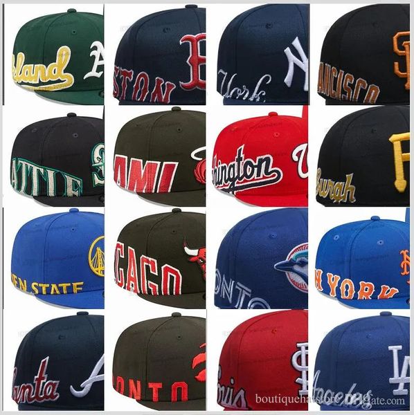 2024 25 Colori cappelli da baseball da baseball maschile Toucas Gorros Classic Hip Hop 