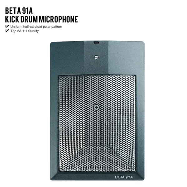 Microphones Professional Beta 91 Beta91a Bass Kick Drum Mikrofonverstärker Bass Kondensator Wire Bourn Instrument Instrument Mikrofone Mikrofon