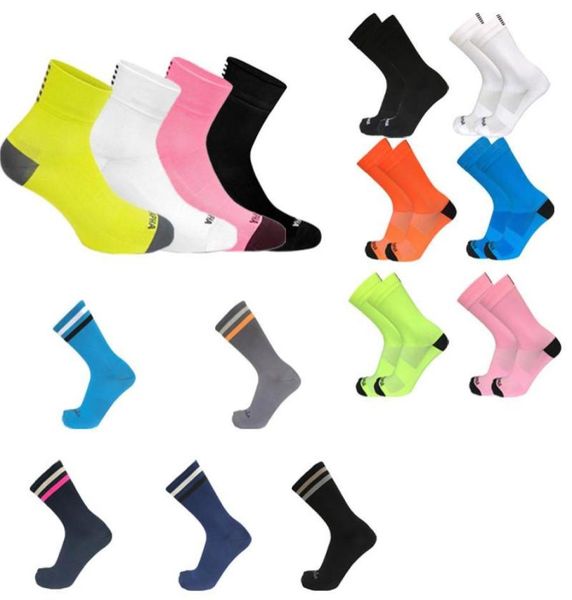 Sports Socks 3 Style Brand Professional Cycling Men Women Breathable Road Bike Competition Compression Running5456831