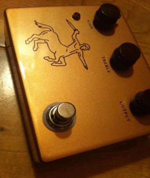 Klon Centaur Professional Gold OverdriveCloneguitar Efeito Pedal Boutique FX Pedal Brand New Condition3391014