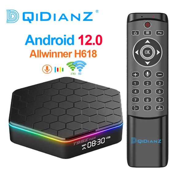 Box Android 12.0 Smart TV Box T95Z Plus Allwinner H618 Chip Dual Band WiFi6 6K 4K Media Player Set Top Box