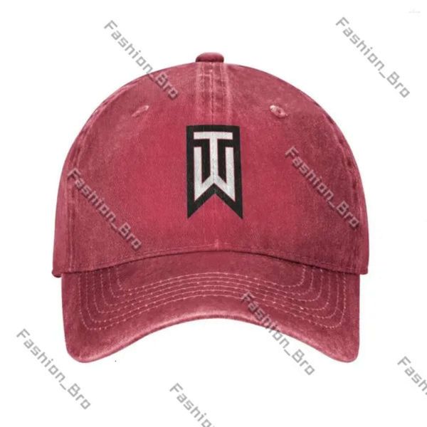 Tiger Woods Balfall Caps Vintage Golf Sports Baseball Cap da baseball Uomini Donne in difficoltà Snapback Snapback Cappelli estivi estivi di altissima qualità 115