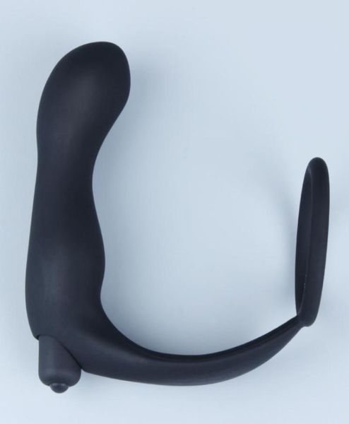 Nuovi 10 velocità di 10 velocità Sex Toys for Man Massage Massage Vibrator Vibratori Masturbazione Masturi Vibratori Cock Anello Plug Anal Permetti Sesso Py577 Q1351538