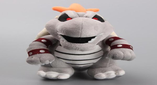 Super Grey King Bowser Jr Koopa фаршированные плюшевые игрушки детские подарки на день рождения 12 