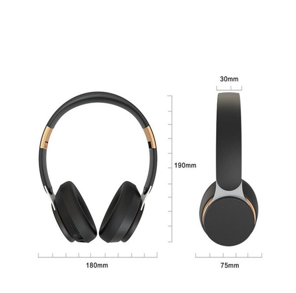 Eine Qualität 30 drahtlose Kopfhörer -Stereo -Bluetooth -Headsets Ohrhörer mit Mikrofon -Earphone -Unterstützung TF -Karte für iPhone Samsung Wholeses7334500