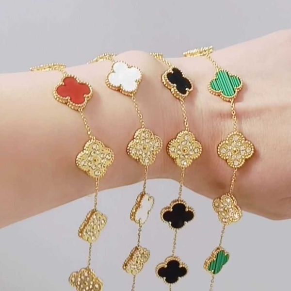 VACETTO VACETTO AVANZEA AVANZATO COLORE DOPPIO CHE CAMBIAMENTO A FLUSE FIGLIE FLOORE BRACELLE 2024 Nuovo regalo alla moda del bracciale non sbiadimento per b